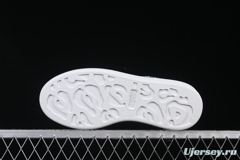 Alexander McQueen Oversized Sneakers with White Crystals - D.E5