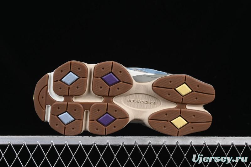 New Balance 9060 Retro Casual Running Sneakers with ABZORB Cushioning Technology - U9060BD1