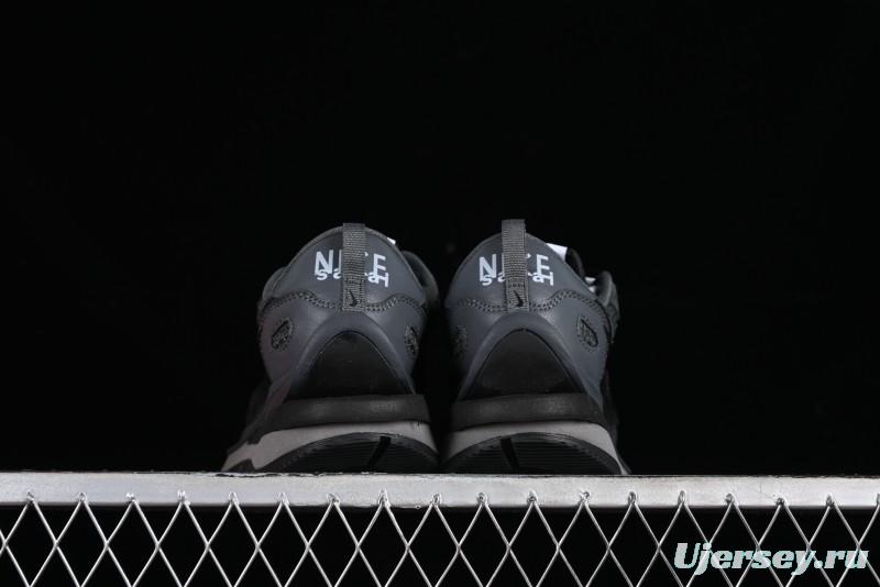 Nike Sacai VaporWaffle 3.0 Deconstructed Sneakers with Overlapping Swoosh and Double Tongue - CV1363-105