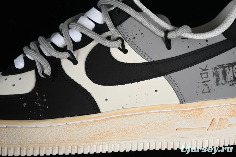 Nike Air Force 1 '07 Low Custom Hand-Painted Anime Theme Casual Sneakers with Strap - ZH0316-015