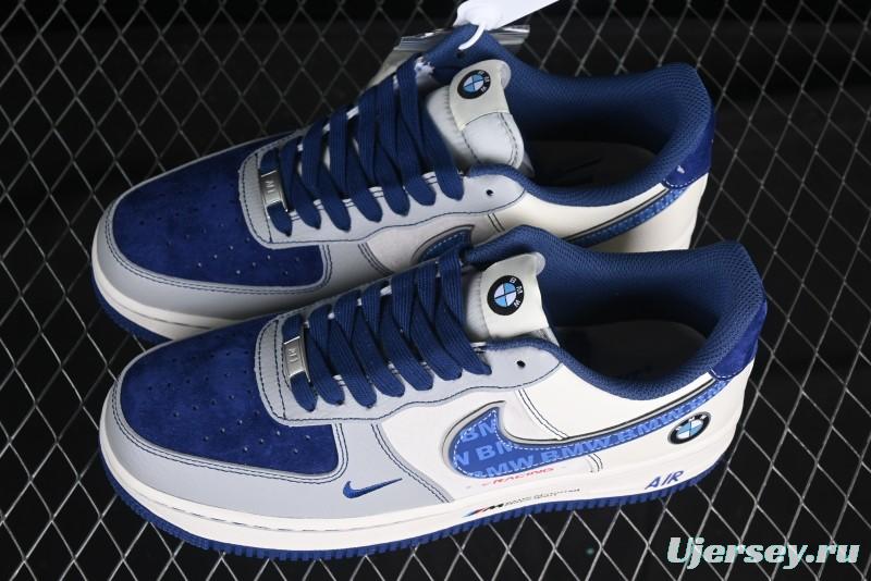 Nike Air Force 1 '07 Low BMW Collaboration Sky Blue White Low-Top Casual Sneakers - DM6688-017
