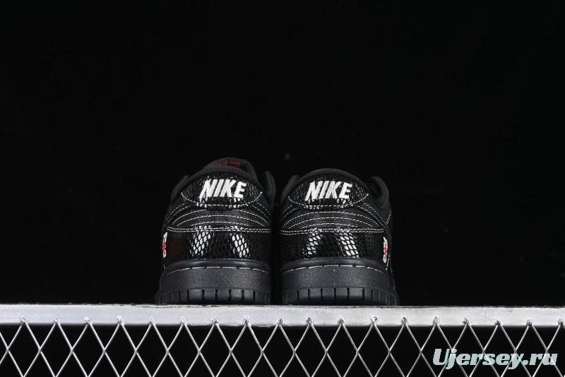 Nike SB Dunk Low Year of the Snake Limited Edition - Black Snake Anniversary High-End Custom Low-Top Casual Sneakers - CH8311-233