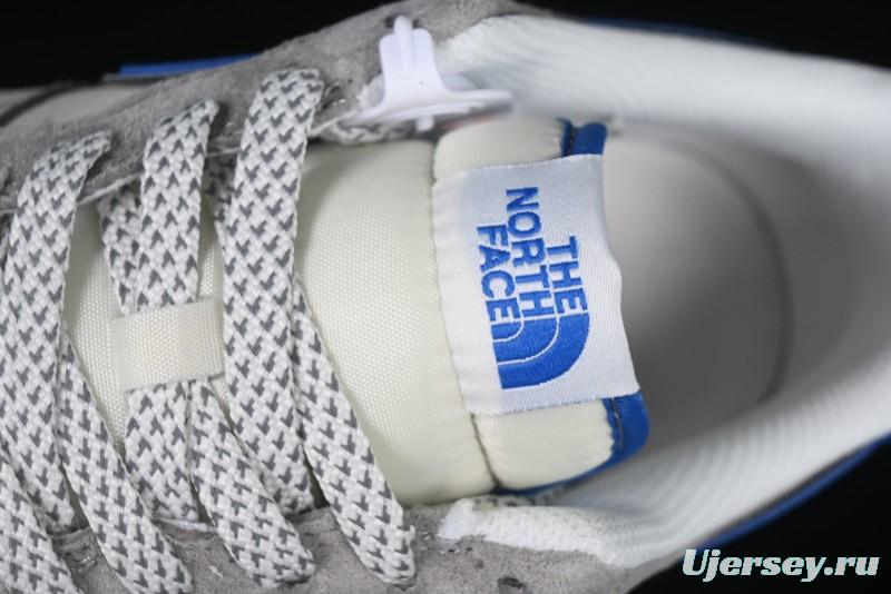 Nike Air Force 1 '07 Low The North Face Collaboration Grey Blue Swoosh Casual Shoes - XZ6188-745