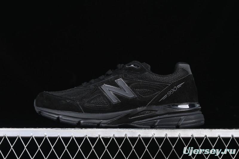 New Balance 990 Series Premium Retro Running Shoes with Carbon Midsole - M990BB4