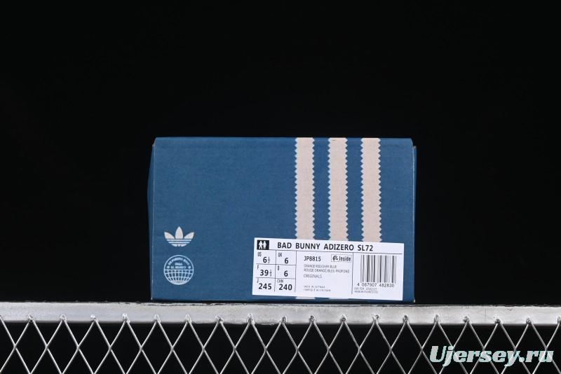 Adidas Bad Bunny Adizero SL 72 Comfortable Low-Top Casual Sneakers - JP8815