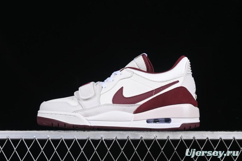Nike Air Jordan Legacy AJ312 Low Top Sneakers with Velcro Strap and Triple Design - IB4712-161
