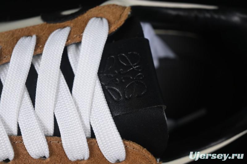 Loewe Ballet Runner 2.0 Sneakers Retro Style Lightweight Training Shoes - Apricor