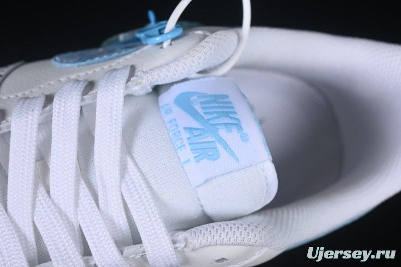 Nike Air Force 1 '07 Low Casual Sneakers with Erciyuan Hand-Painted Graffiti Lingzhu Aobing Design - HF0022-010