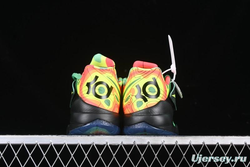 Nike KD 4 Weatherman All Star Basketball Shoes with Zoom Air Cushion and Adaptive Fit System - FN6247-300