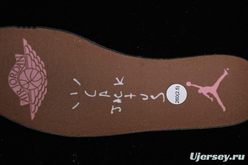 Nike Travis Scott x Air Jordan 1 Low OG AJ1 Reverse Swoosh Sneakers - DM7866-106