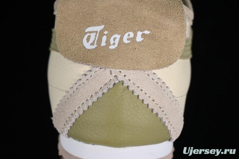 Onitsuka Tiger Mexico 66 Low-Top Leather Casual Running Shoes - 1183C076-101