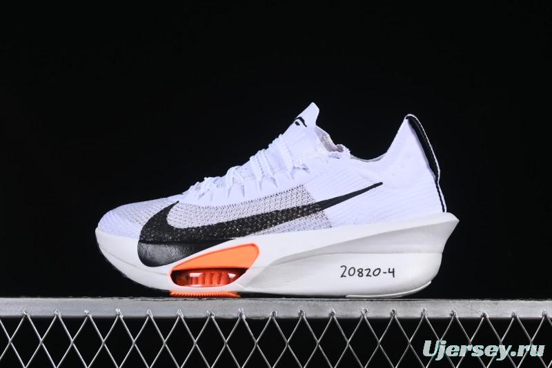 Nike Zoom Vaporfly Next 3% Prototype Super Marathon Running Shoes with Dual Air Zoom and ZoomX Foam - FD8356-100