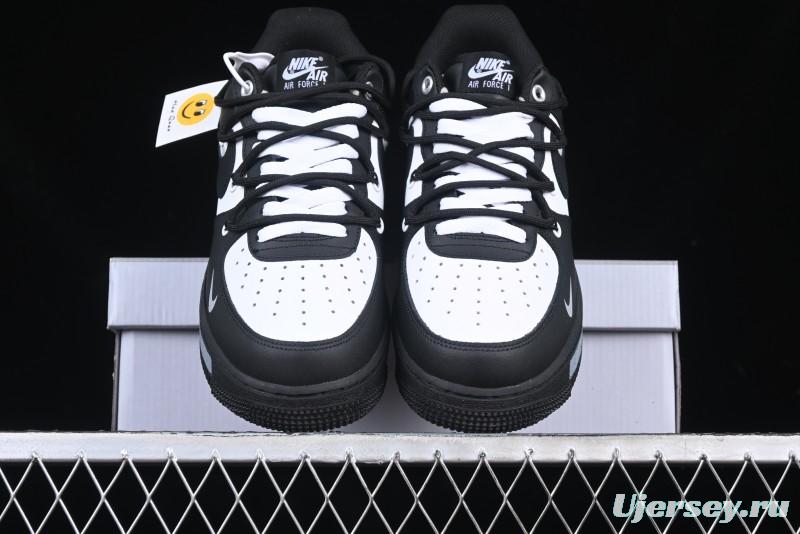 Nike Air Force 1 '07 Low Panda Smiley Low-Top Casual Sneakers - CV9879-542