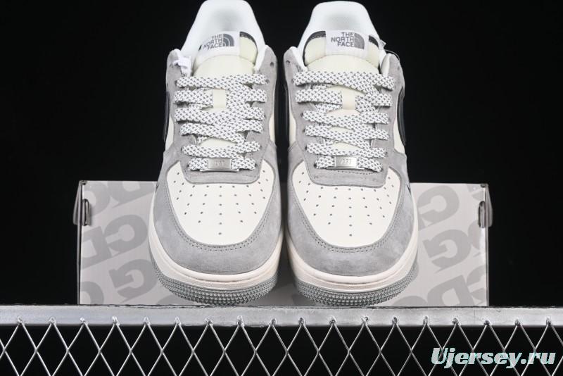 Nike Air Force 1 '07 Low The North Face Collaboration Versatile Beige-Grey Casual Sneakers - XZ6188-760