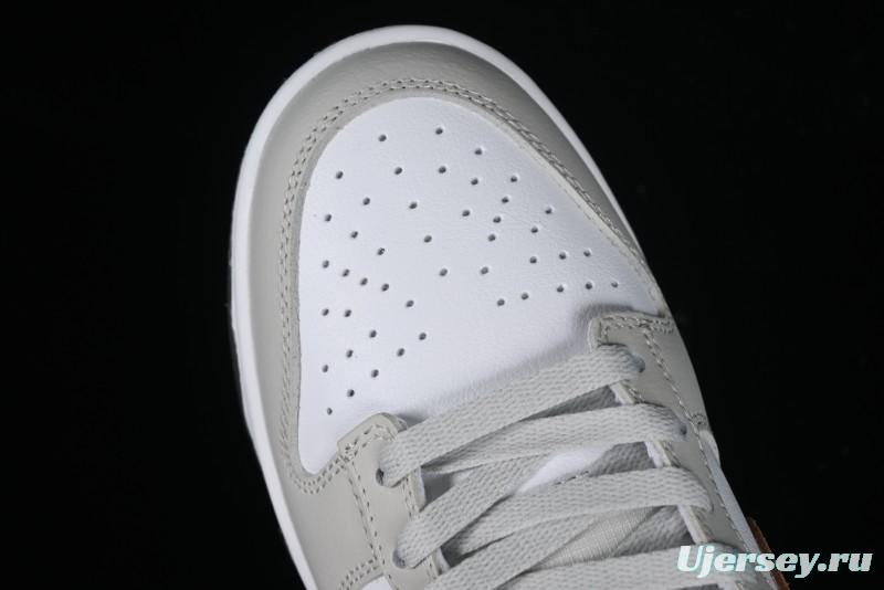 Nike Dunk Low SB Casual Sneakers in Phantom/Khaki Colorway - FJ4188-001