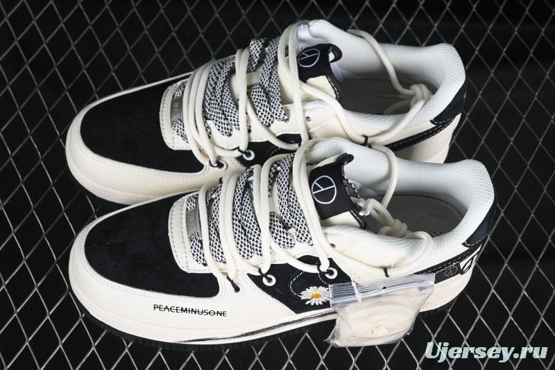 Nike Air Force 1 '07 Low GDragon Collaboration Daisy Graffiti Lace-Up Low-Top Casual Sneakers - DM6688-011