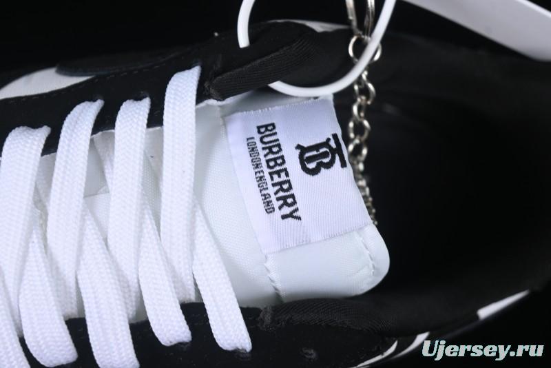 Nike Air Force 1 '07 Low Burberry Collaboration Black White Cow Print Casual Sneakers - DF0188-029