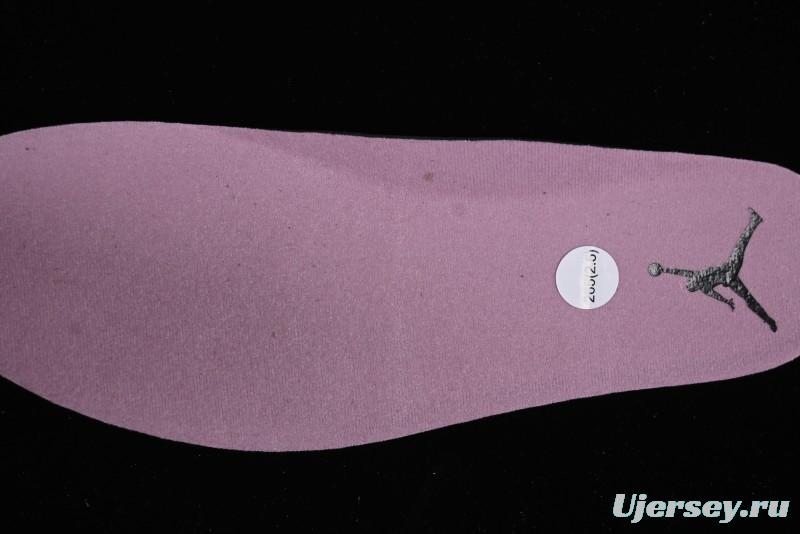 Nike Air Jordan 4 Retro "Orchid" Sneakers with Suede Upper and Cement Grey Accents - AQ9129-501