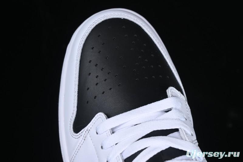 Nike Air Jordan 1 Low AJ1 Reverse Panda Low-Top Lifestyle Basketball Shoes - 553560-172