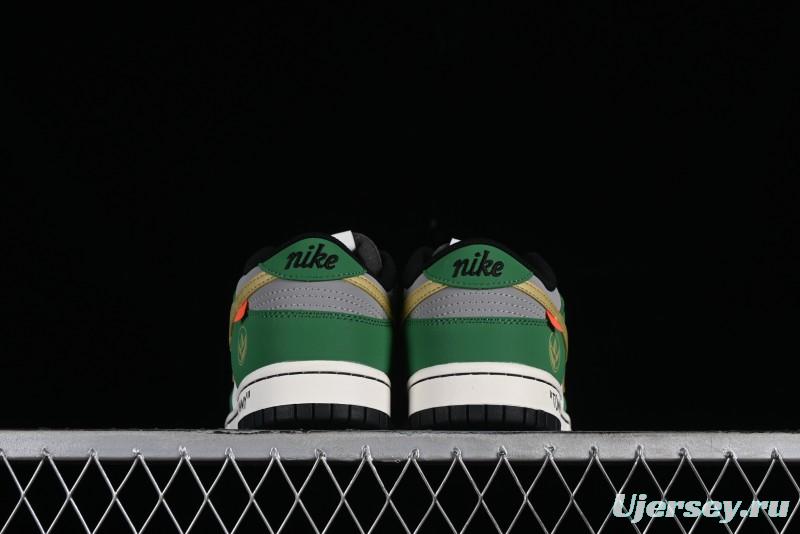 Nike SB Dunk Low Power Rangers Ankylosaurus Colorway Low-Top Casual Skateboarding Shoes - ZZ1998-006