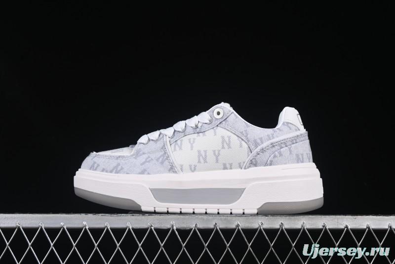 New York Yankees Chunky Liner Mid Denim Monogram Platform Sandals - 3ASXD065N50GRS