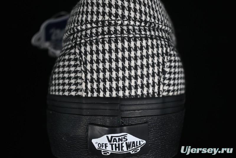 Vans Demons Style 53 Black White Retro Houndstooth Loafers - VN000CQPYER