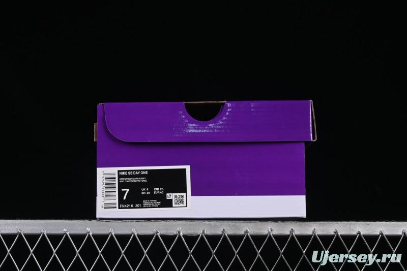 Nike SB Day One Low Top Casual Skate Shoes with Air Zoom Cushion - FN4210-301