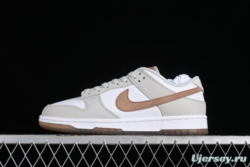 Nike Dunk Low SB Casual Sneakers in Phantom/Khaki Colorway - FJ4188-001