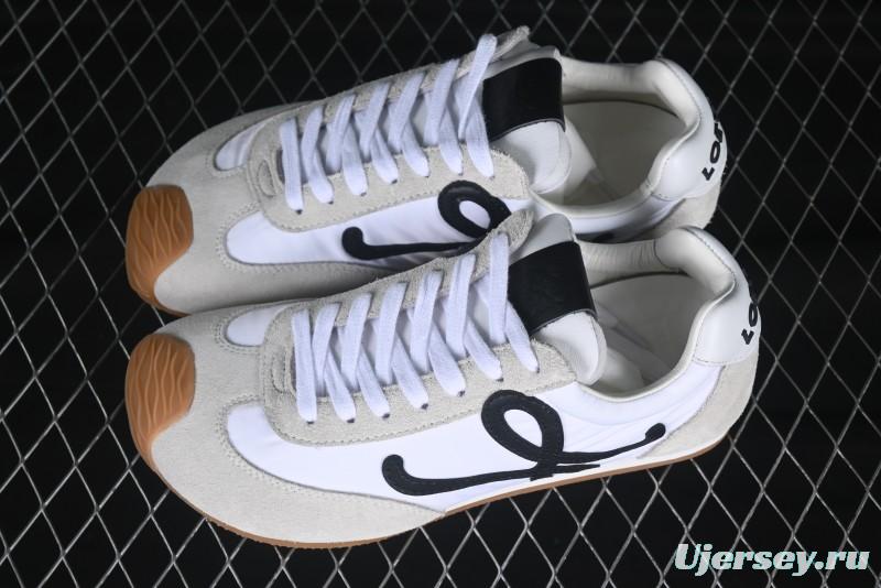 Loewe Ballet Runner 2.0 Sneakers Retro Style Low-Profile Casual Sports Shoes with Asymmetric Toe Design - Ballet Runner 2.0