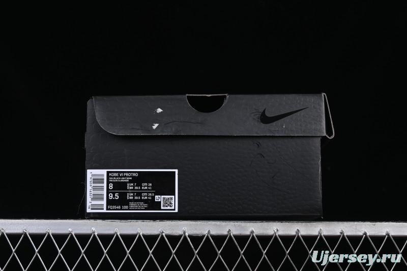 Nike Kobe VI Protro 6 Men's Performance Basketball Shoes - FQ3546-100