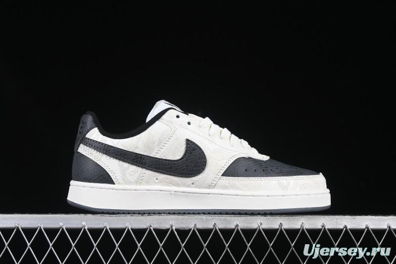 Nike Court Vision Lo 2025 Year of the Snake Theme Campus Casual Sneakers - CD5463-100