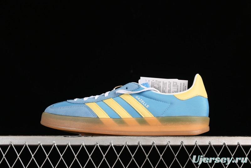 Adidas Originals Gazelle Indoor Retro Casual Slip-Resistant Low-Top Sneakers - IE2960