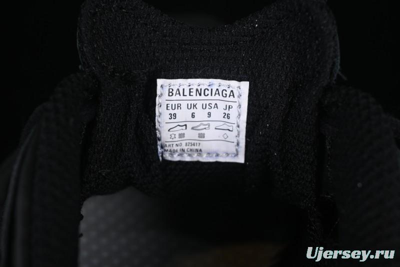 Balenciaga Monday Leather Round Toe Lace-Up Low-Top Casual Shoes - WDTSC1000