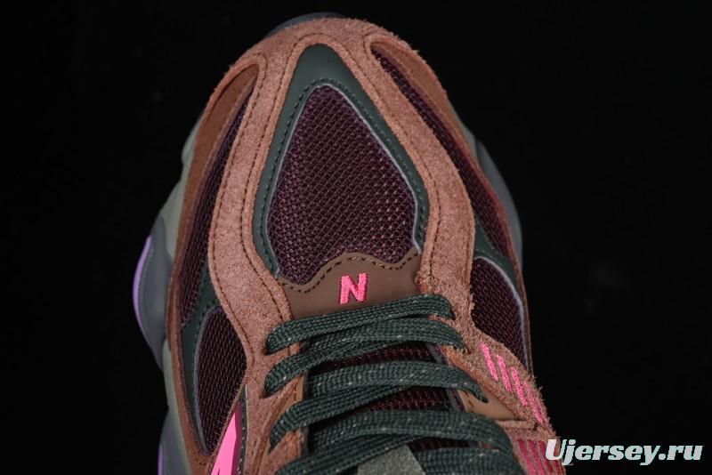 New Balance 9060 Retro Casual Running Shoes with ABZORB Cushioning Technology - U9060BUR