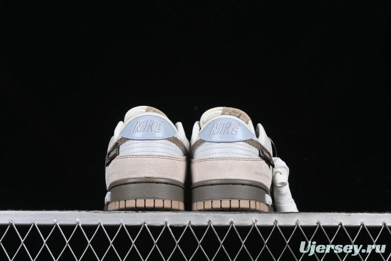 Nike Dunk Low Panda Prank Pioneer Project Jupiter Black Grey Low Top Casual Sneakers - HQ1175-240