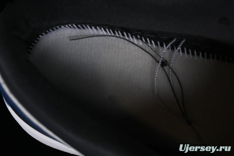 Nike Air Jordan 1 Low AJ1 Black Grey Blue Hook Basketball Shoes - DC0774-040