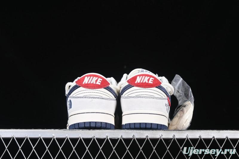 Nike SB Dunk Low The North Face x Supreme Anniversary Custom Low-Top Casual Sneakers - YX5066-232