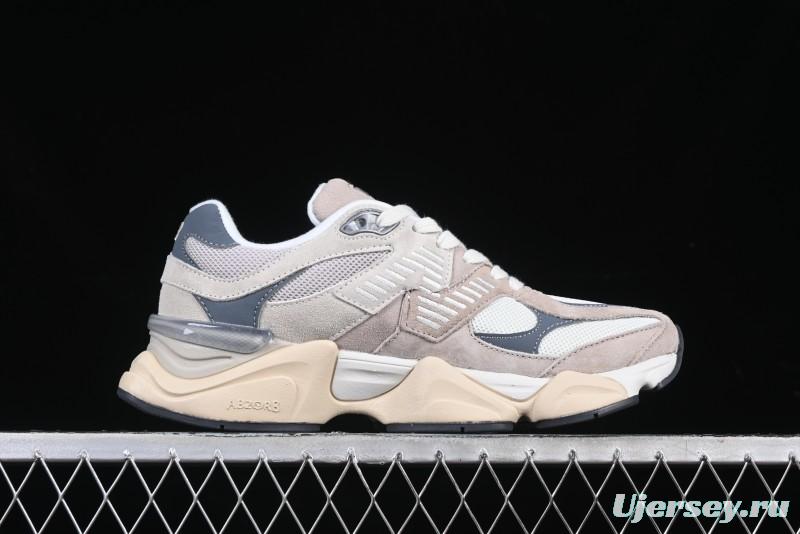 New Balance 9060 Retro Casual Running Shoes with ABZORB Cushioning Technology - U9060EEB