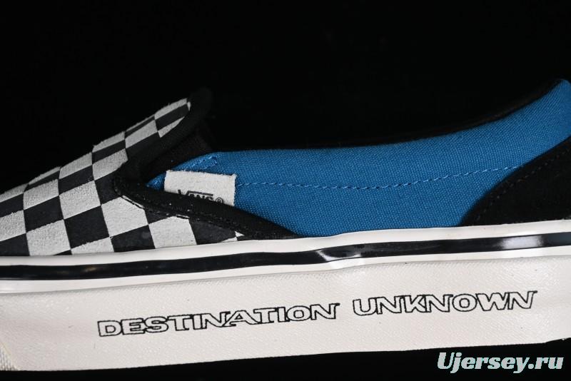 Vans Slip-On x Liberaiders Origami Checkerboard Low-Top Casual Sneakers - VN000V0SAPK