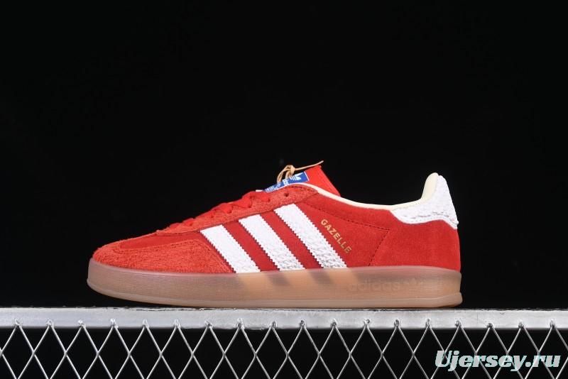 Adidas Originals Gazelle Indoor Retro Casual Slip-Resistant Wear-Resistant Low-Top Skate Shoes - IF1808