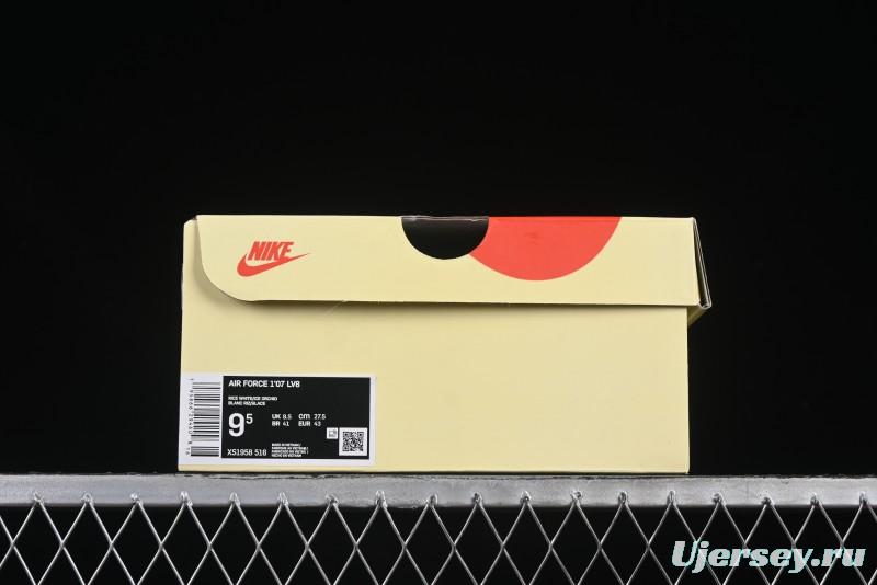 Nike Air Force 1 '07 Low Stussy Collaboration Dual-Tone Sky Blue Low-Top Casual Sneakers - XS1958-516