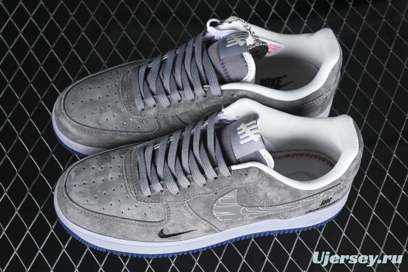Nike Air Force 1 '07 Low UN Collaboration - Shadow Grey Pigskin Sneakers DF0188-018