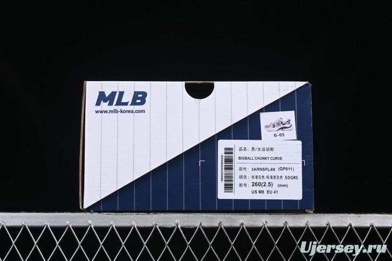 New York Yankees MLB Bigball Chunky Curve Thick Sole Casual Running Shoes - 3ARNSPL4N50GRS