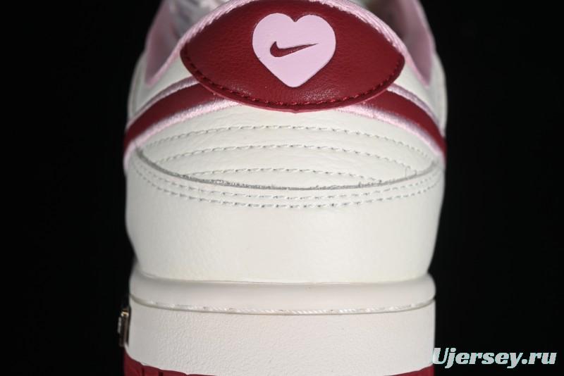 Nike SB Dunk Low Valentine's Day Limited Edition - Cherry Valentine Anniversary High-End Custom Low-Top Casual Sneakers - XX2025-312