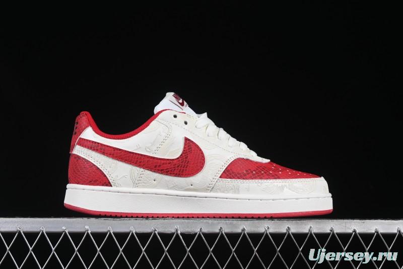 Nike Court Vision Lo 2025 Year of the Snake Theme Campus Casual Sneakers - CD5463-100