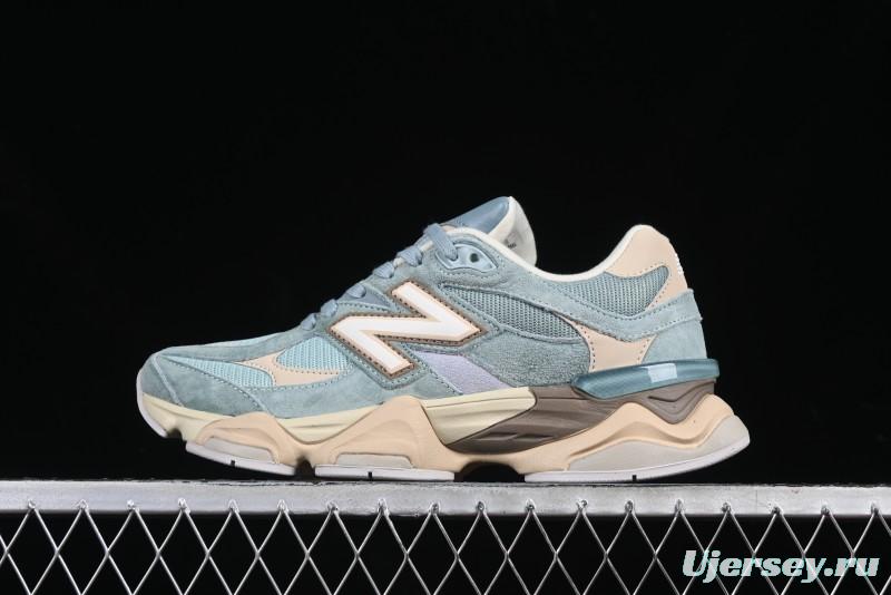 New Balance 9060 Retro Casual Running Sneakers with ABZORB Cushioning Technology - U9060FNB