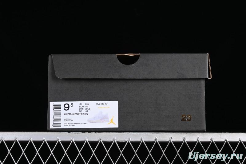 Nike Air Jordan Legacy AJ312 Low Triple Strap Sneakers - HJ3483-101