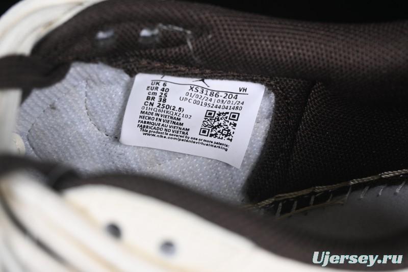 Nike Travis Scott x Fragment Design x Air Jordan 1 Low OG SP AJ1 - XS3186-204