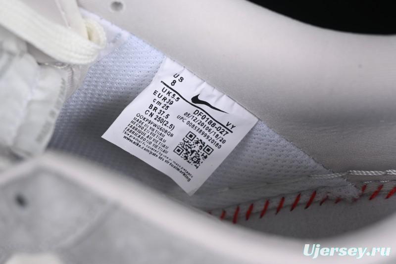 Nike Air Force 1'07 Low The North Face Collaboration Pig Grey Snake Print Low-Top Casual Sneakers - DF0188-027