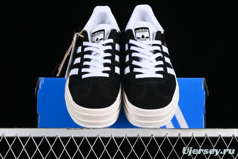 Adidas Originals Gazelle Bold HQ6912 Low-Top Sneakers with Thick Sole for Casual Wear, Non-Slip and Durable - HQ6912